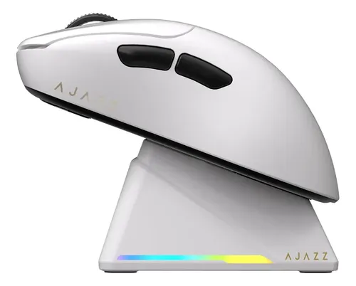 Mouse Gamer Ajazz Aj179pro 8k Paw3395 Dock Rgb Ultraleve