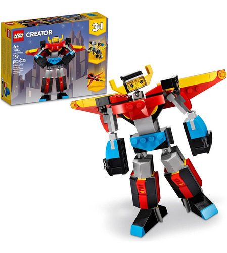 Set De Construccion Lego Creator 31124 Super Robot