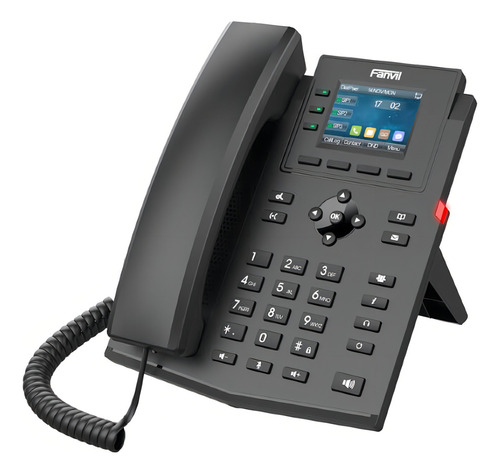 Telefone Ip Fanvil X303w 4 Linhas Sip Wifi Alta Performance
