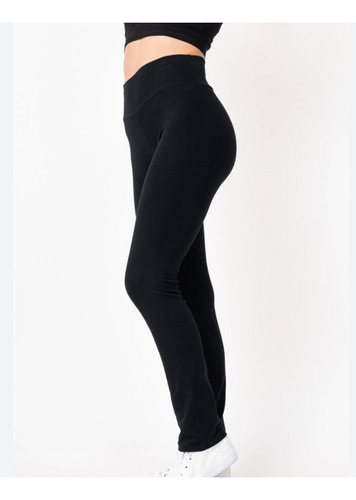 Calza Lycra Sin Friza Chupin Tiro Alto