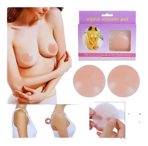 Pezoneras De Silicona Cubre Pezones Nipple Silicone Pad 