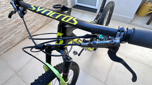 Scott Spark Rc Wc, 2018, Preto / Amarelo L (Usado)