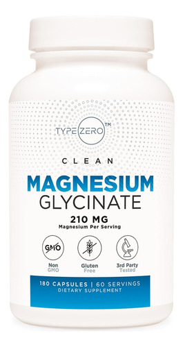 Glicinato De Magnesio Magnesium Glycinate Capsulas Eg F51 Sa