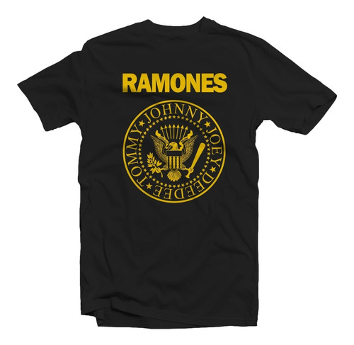 Remera Ramones Amarillo