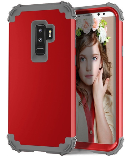 Funda Para Samsung S8/s9/s8plus/s9plus 360 Uso Rudo 3 En 1 