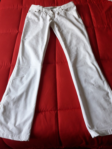 Ml Pantalon Blanco Full Length Hering - T. M