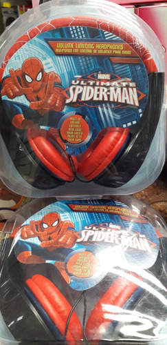 Audífonos Spiderman Auriculares Spider-man Control Volumen 