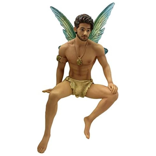 Alston Male Fairy Christmas Ornament Faeries Pixie 5555...