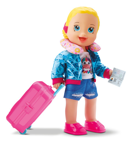 Boneca My Little Collection Vamos Viajar - Menina