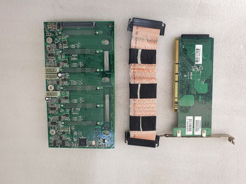 Tarjeta Controladora Scsi Raid 320 Hp C/tarjeta Posterior (Usado)
