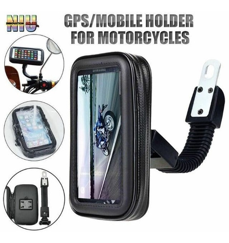 Sujetador Universal Impermeable Gps Teléfono Celular Bicicle
