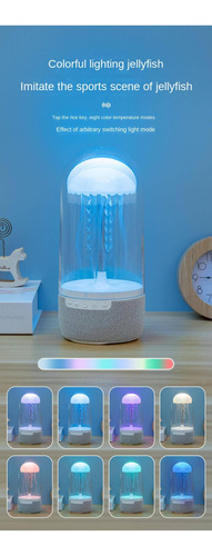 Pulpo Altavoz Bluetooth Y Luz Nocturna - Regalo Inteligente