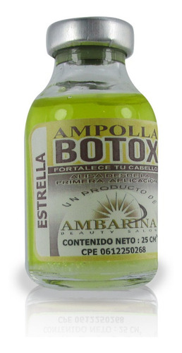 Ampolla Capilar Botox Estrellas 25ml Am - mL a $400