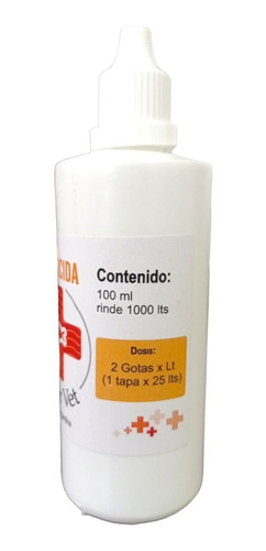 Imagen 4 de 5 de Alguicida Anti Algas Pecera Acuario Estanque 100ml Water Vet