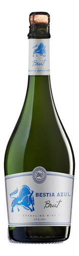 Imagen 1 de 1 de Vino espumante Bestia Wines Brut bodega Bestia Azul Brut 750 ml