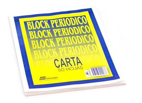 Block Periodico Carta 50h Nessan