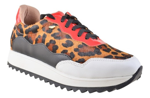 Imagen 2 de 8 de Zapatillas De Cuero De Mujer - Aukena - Ferraro