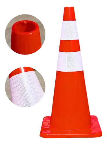 comprar Cono De Seguridad Linea Sport 45 Cm - 2 Cintas Reflectivas