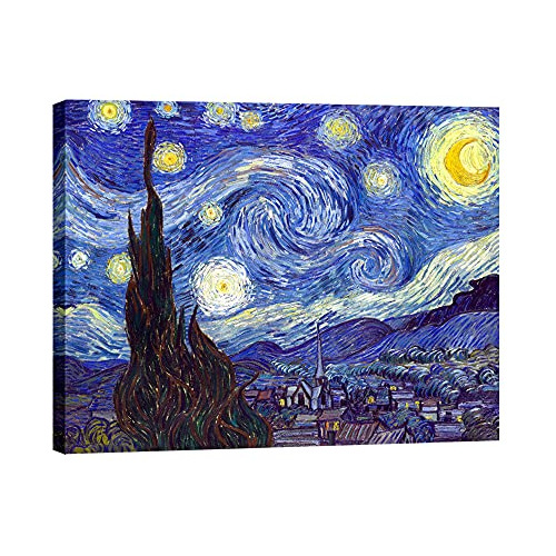 Pinturas Al Óleo De Noche Estrellada De Van Gogh Repro...