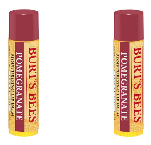 Lip Balm Pomegranate Pack X2 Burt's Bees