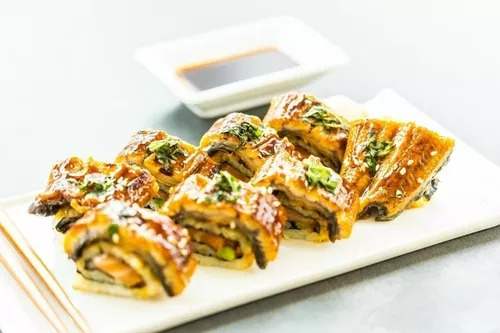 Una Botella Salsa Anguila Kikkoman 335 Gr. Unagi Sushi Sauce