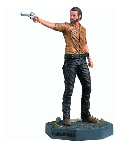 Figura The Walking Dead Rick Grimes Merle Eaglemoss 