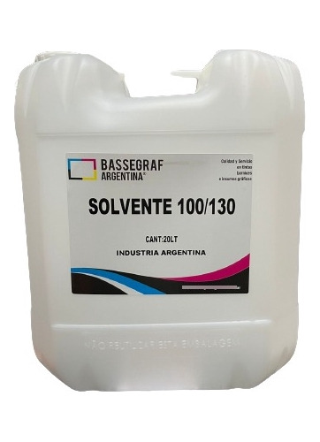Solvente 100/130 X 20lt Bassegraf Argentina