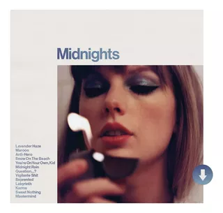 Taylor Swift Midnights Moonstone Blue Disco