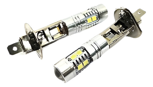 2 X H1 448 Samsung 10 Smd 2835 Led Proyector Antiniebla Bomb