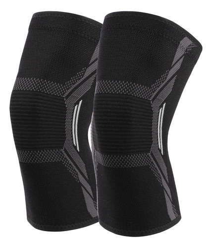 2pcs Rodilleras Deportivas De Gel Elástica De Compresion Gym