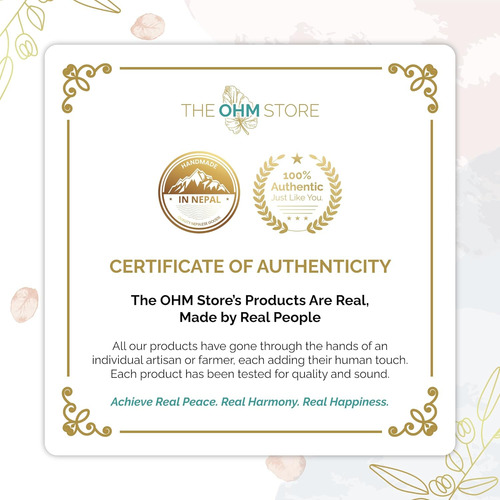Ohm Store Sinos De Mantra Tibetano Tingsha Com Caixa Azul...