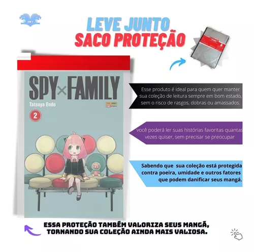 Spy X Family será publicado no Brasil pela Panini.