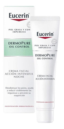 Dermopure Crema Anti Acné De Acción Intensiva Uso De Noche