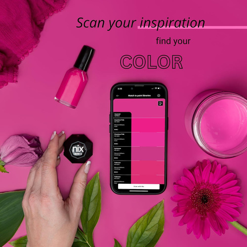 Sensor De Color Nix Mini 3: Combinación De Colores De Pintur