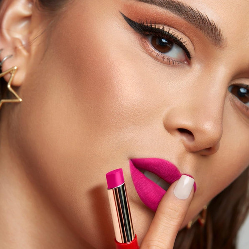 Labial Barra Larga Duracion Colorfix 24h Varios Tonos Esika Rosa Dahlia