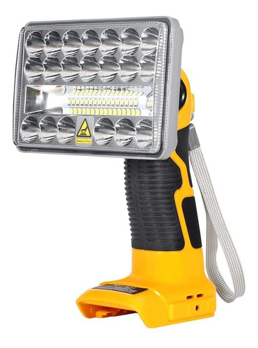 Luz Dewalt 18 Alimentada 20 5 Max Bateria Ion Litio Foco