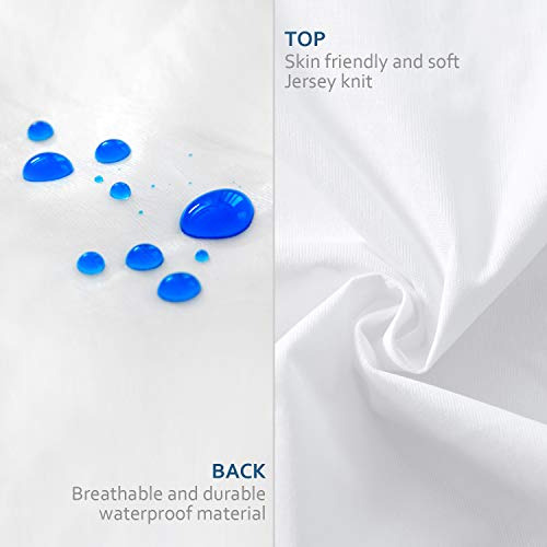Protector De Almohada Queen Con Cierre, Paquete De 4 Unidade