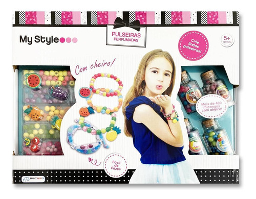 My Style Multikids Pulseiras Perfumadas 400 Miçangas Br1119