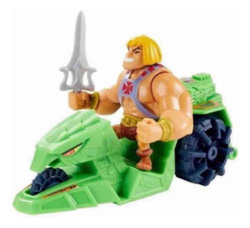 Set Figuras He-man And Ground Ripper Eternia Minis 692k
