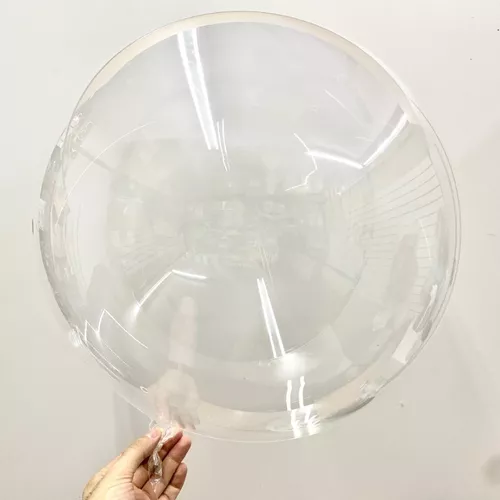 50 Unidades Balão Bolha Transparente Bubble 24 Polegadas | WHATSFESTA