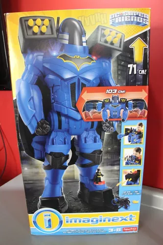 Imaginext Batbot Extreme Batman Robot Gigante Dc Super Fiend | Meses sin  intereses