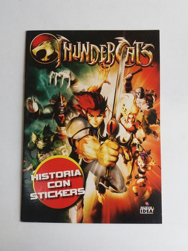 Libro Los Thundercats Historia Con Stickers