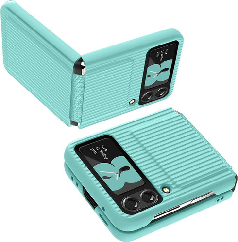 Funda P/samsung Galaxy Z Flip 3 Con Proteccion De Lente - G