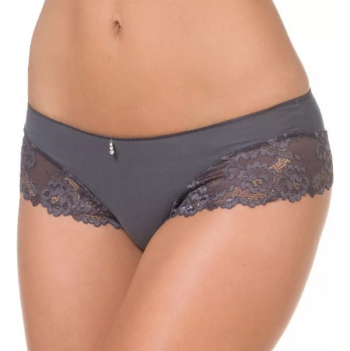 Selú 8265 Culotte Microfibra Y Puntilla