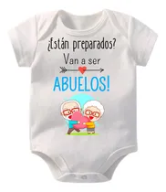 Comprar Body Bebe Dibujo Abuelos, Frase, Bebe En Camino.