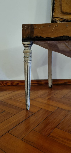 Silla Luis Xvi Para Restaurar Marrón Crema (Usado)