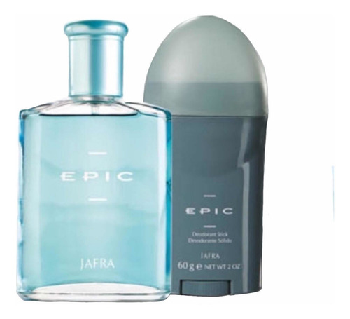 Fragancia Epic + Desodorante En Barra De Regalo By Jafra