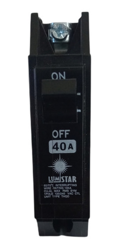 Breaker Superficial (1 *40amp) Lumistar Thql140-s