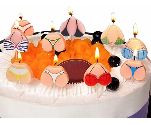 Ugyduky Funny Bikini Tops & Bottoms Velas De Fiesta Para