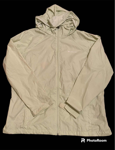 Chamarra Impermeable Columbia Pesca Lluvia Mujer Talla Xl